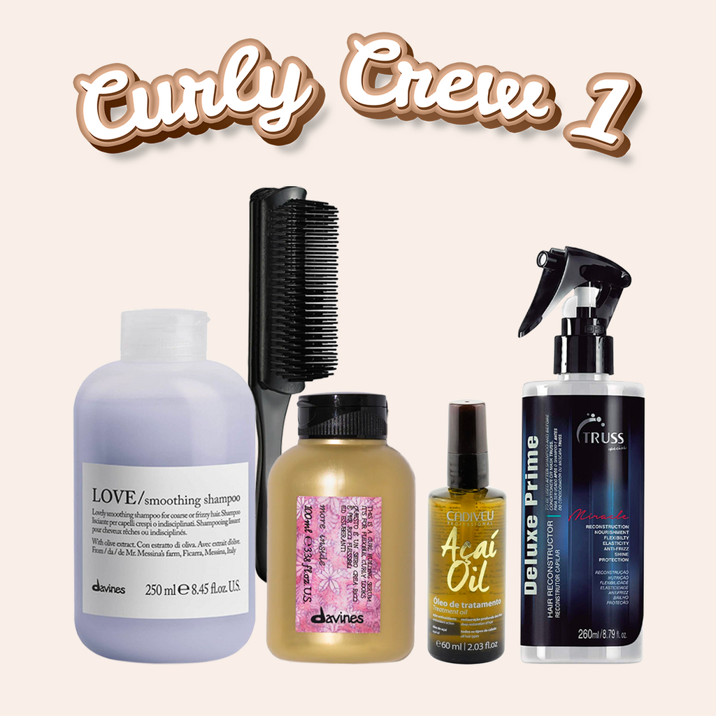 Routine "Curly Crew 1" - Cheveux Bouclés 2a-3a
